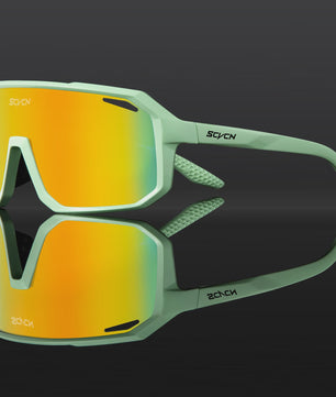SCVCN Sport Zonnebril - UV400 Bescherming voor Fietsen & Outdoor Activiteiten