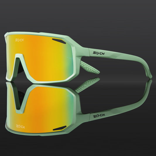 SCVCN Sport Zonnebril - UV400 Bescherming voor Fietsen & Outdoor Activiteiten