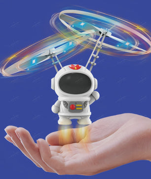 Zwevende Astronaut Drone met LED-verlichting - Interactief Vliegend Speelgoed voor Kinderen