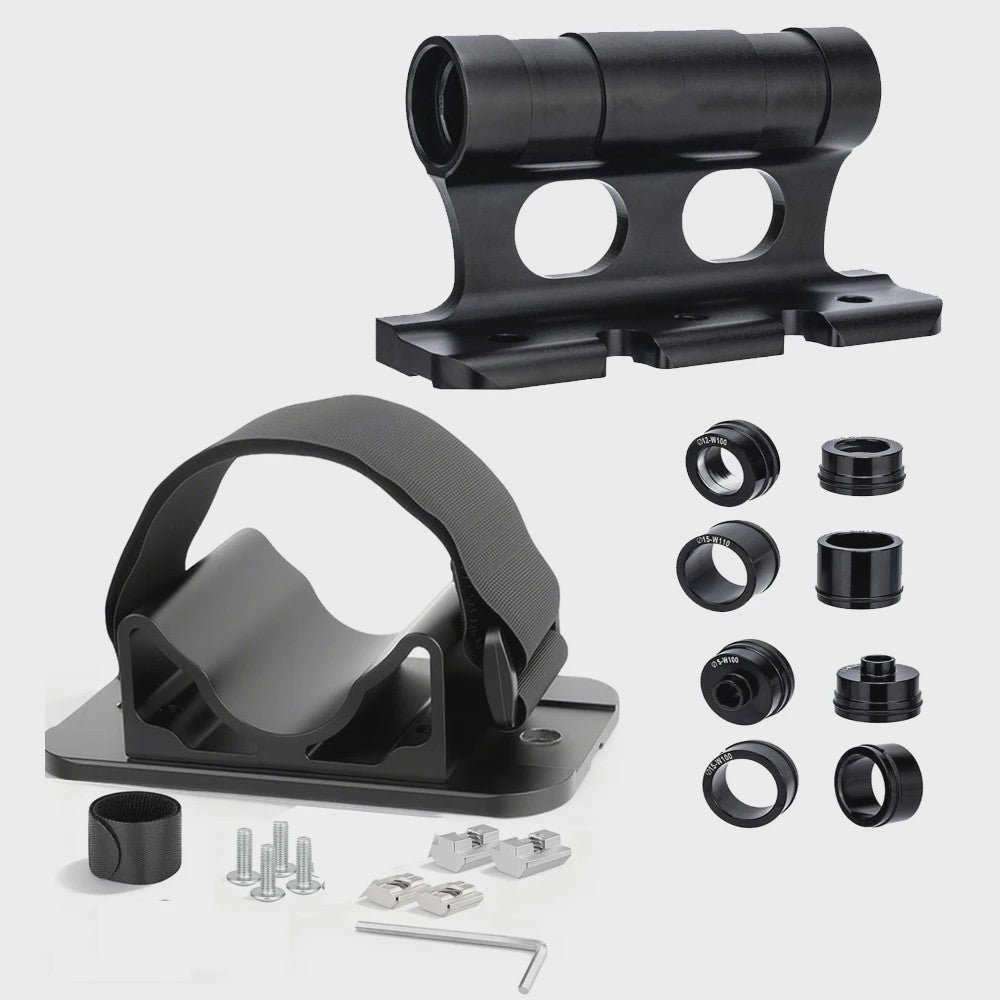 Fiets Vorkmontage Blok met Snelspanner - Ideaal voor Fietsendragers & Truckbeds