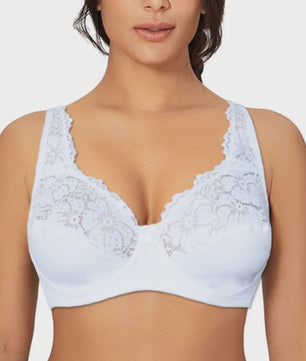 Luxe kanten bh met beugel voor dames - Plus size en sexy, verkrijgbaar in cupmaten B t/m F