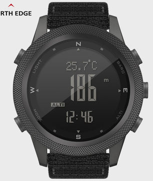 NORTH EDGE APACHE-46 Outdoor Heren Horloge - Altimeter, Barometer, Kompas, 50M Waterdicht