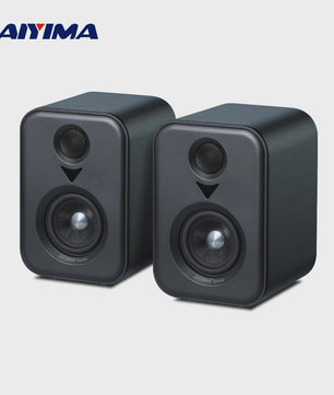 AIYIMA S400 Actieve Boekenplank Luidsprekers - Hifi Studio Monitors met Bluetooth & USB DAC