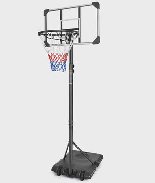Verstelbare Basketbalpaal 170-213cm met Wielen - Indoor & Outdoor