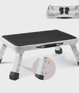 VEVOR Opstapje 1 Trede - Verstelbare Hoogte, 150kg Draagvermogen, Antislip, Stevig