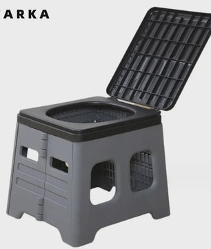 Draagbaar Camping Toilet - Opvouwbaar & Multifunctioneel - Ideaal voor Kamperen, Reizen & Noodgevallen