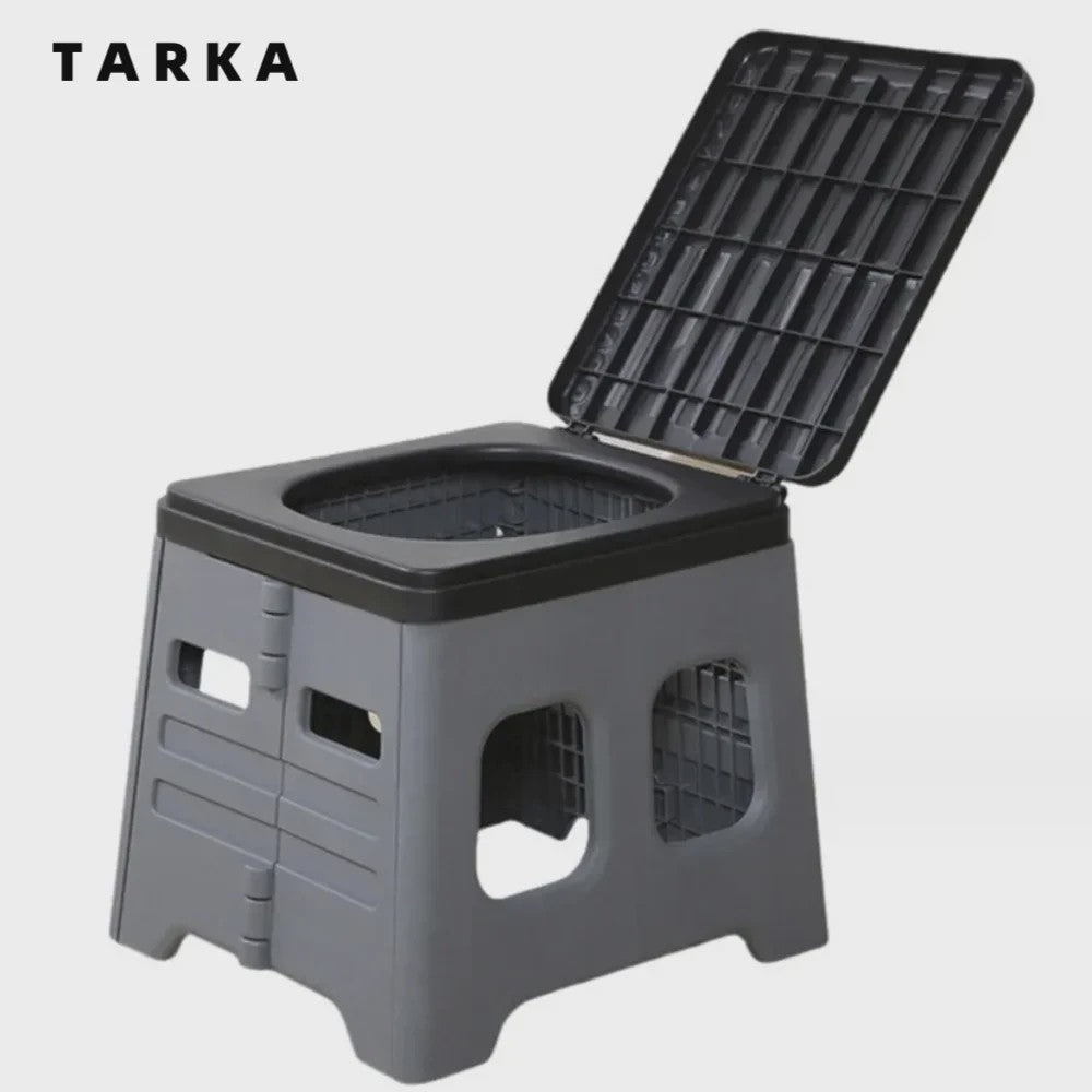 Draagbaar Camping Toilet - Opvouwbaar & Multifunctioneel - Ideaal voor Kamperen, Reizen & Noodgevallen