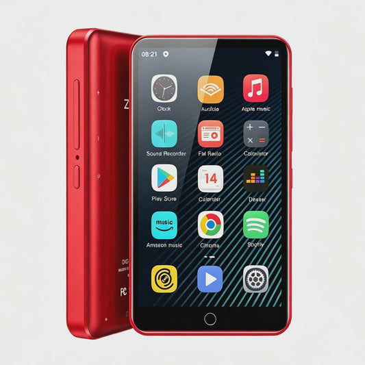 ZAQE M505Pro MP3/MP4 Speler: 4" Touchscreen, Android 9.0, WiFi & Bluetooth