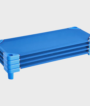 Stapelbare Kinderbedjes Set van 4 of 6 - Draagbaar en Comfortabel voor Kinderopvang en Thuis