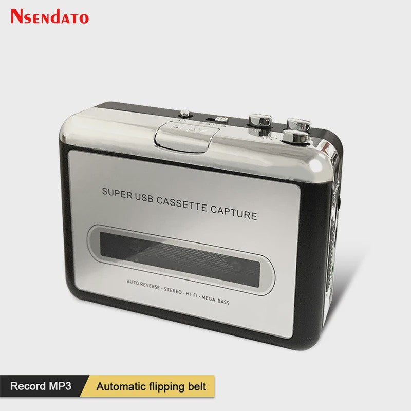 Draagbare Cassette Speler & Recorder: Zet je Tapes om naar MP3 via USB-C