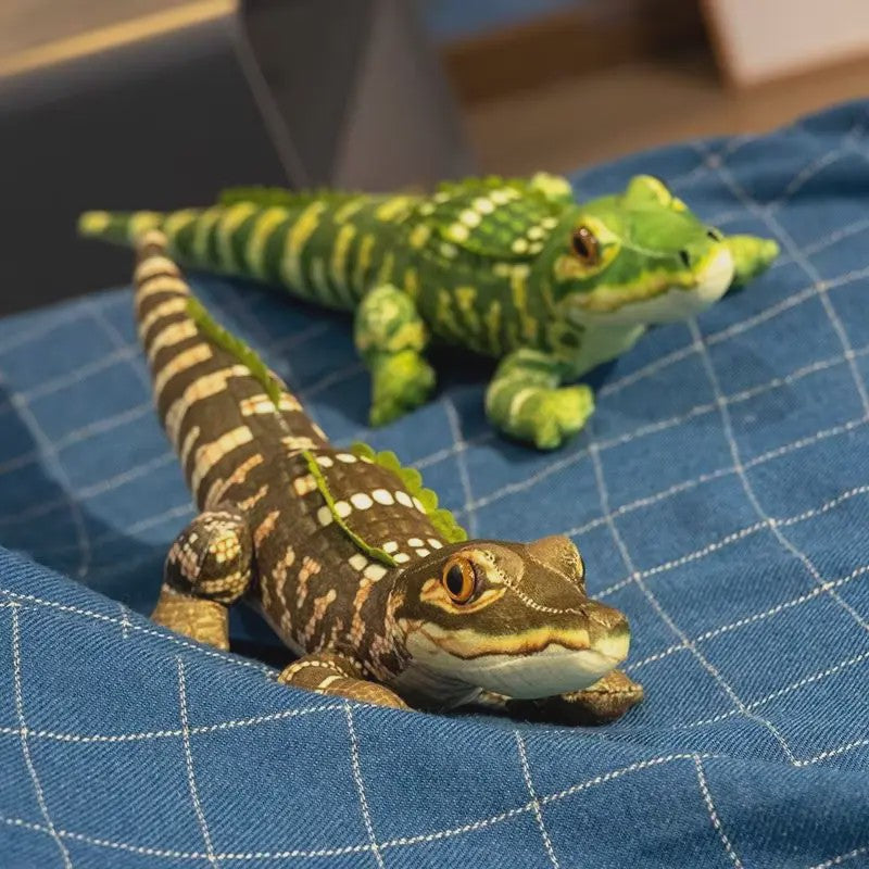 Realistische Krokodil Pluche Knuffel - Zacht Speelgoed & Decoratie
