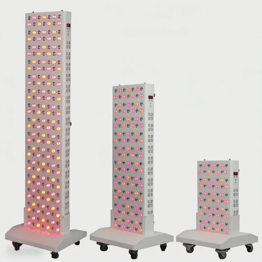 Professioneel Rood & Near Infrared LED Therapie Paneel - 630nm/660nm/850nm Dual Chip
