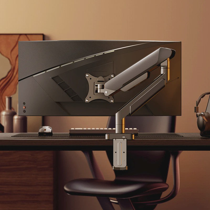 Universele Monitor Arm voor Schermen tot 32 Inch - Bureau Mount met Verstelbare Hoogte en Kanteling