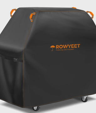 Rowyeet Outdoor BBQ Grillhoes - Waterdicht, UV-bestendig, Verstelbare Pasvorm - Geschikt voor Weber, Nexgrill, Expert Grill en meer