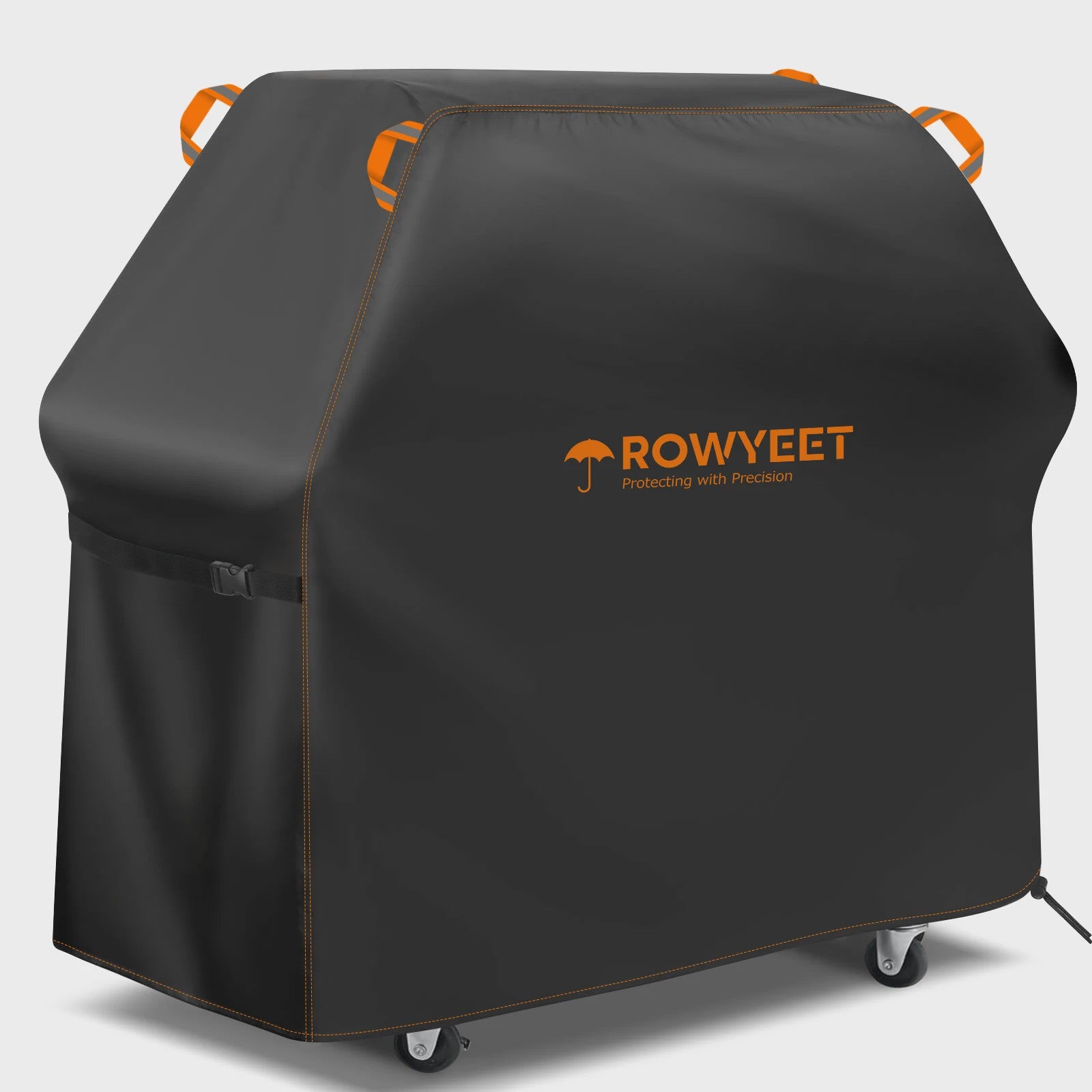 Rowyeet Outdoor BBQ Grillhoes - Waterdicht, UV-bestendig, Verstelbare Pasvorm - Geschikt voor Weber, Nexgrill, Expert Grill en meer