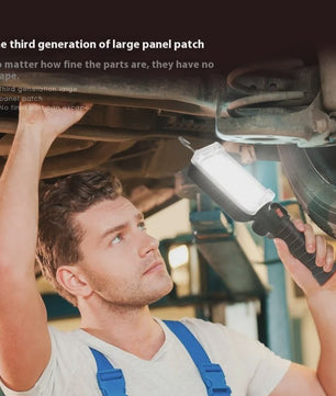 Draagbare Werklamp met Magneet & COB LED - Ideaal voor Auto Reparatie, Camping & Buiten