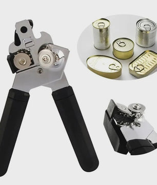Multifunctionele RVS Blikopener & Flesopener - Keuken Gadget