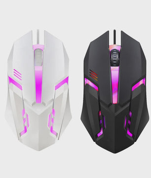 Gaming Muis met 5000 DPI, Kleurrijke LED Verlichting en Ergonomisch Design - Bedraad