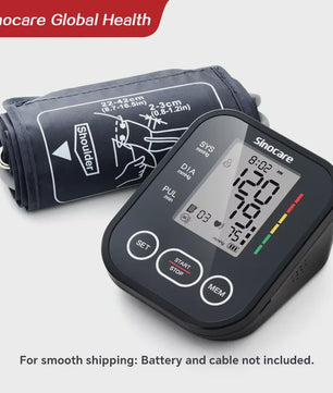 Sinocare ARM-30E+ Automatische Bloeddrukmeter met Hartslagmeter en Lange Manchet