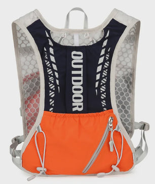 Reflecterend Hardloop & Fietsharnas met Hydratatie - Verstelbare Outdoor Sport Rugzak