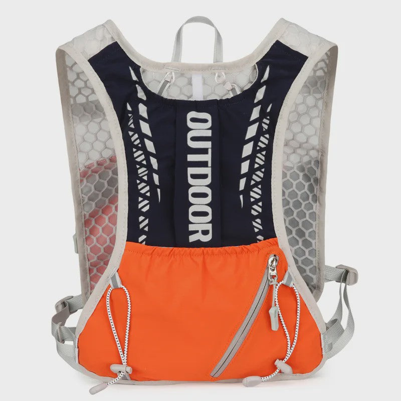 Reflecterend Hardloop & Fietsharnas met Hydratatie - Verstelbare Outdoor Sport Rugzak