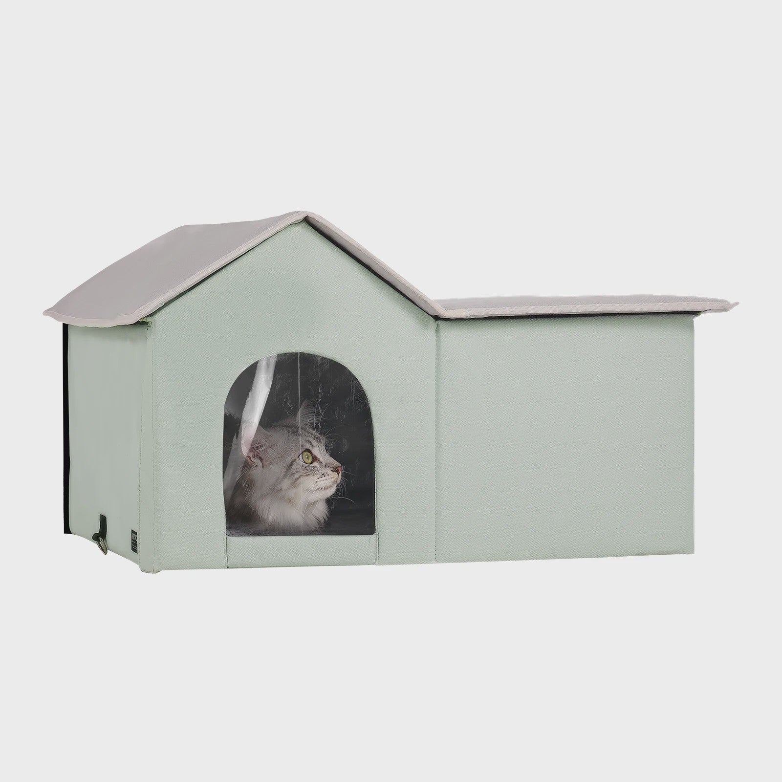 Verwarmd Kattenhuis Buiten - Waterdicht & Verstelbare Temperatuur voor de Winter
