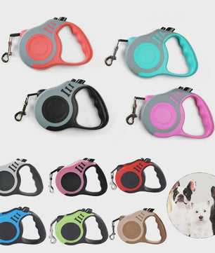 Automatische Intrekbare Hondentuig 3m/5m - Sterk Nylon Lijn voor Puppy tot Grote Hond & Kat