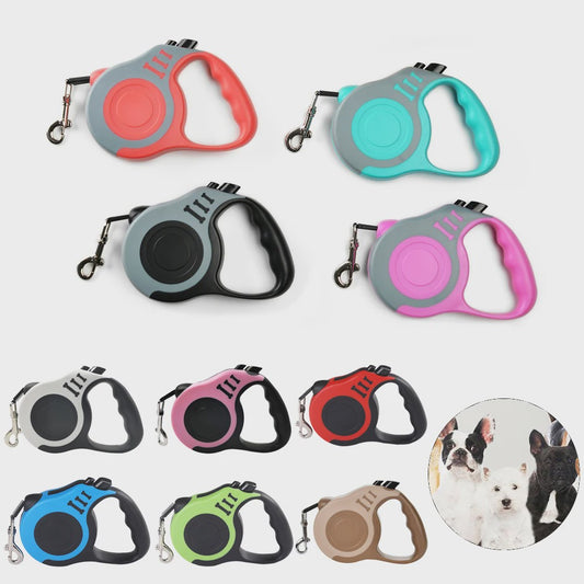 Automatische Intrekbare Hondentuig 3m/5m - Sterk Nylon Lijn voor Puppy tot Grote Hond & Kat