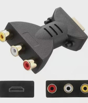 AV naar HDMI Converter voor HD TV - RCA Composite naar HDMI Adapter met USB Kabel