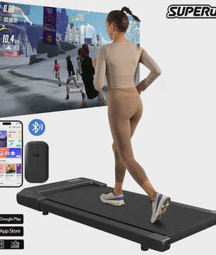 Compacte 2-in-1 Loopband voor Thuis: Wandelen & Rennen (2.5PK, 136kg Capaciteit)