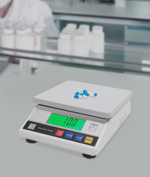 Precisie Elektronische Weegschaal 7.5kg met LCD Scherm - Ideaal voor Laboratorium en Kleine Items