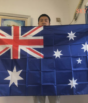 Australische Vlag 90x150cm - Polyester - Feestelijke Decoratie