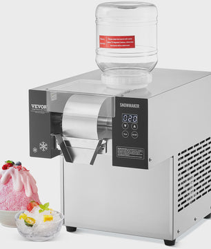 Professionele Sneeuwvlok IJsmachine - Roestvrij Staal, Snelle Koeling