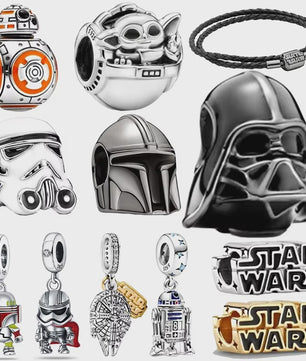 925 Sterling Zilver Star Wars Bedel Armband - Unieke Charms voor Fans