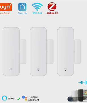 Slimme Deur Sensor - WiFi & Zigbee Contactmelder voor Smart Home Alarm