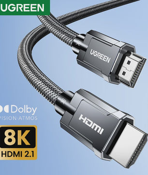 UGREEN 8K HDMI 2.1 Kabel - 48Gbps, eARC, Dolby Vision, 8K@60Hz
