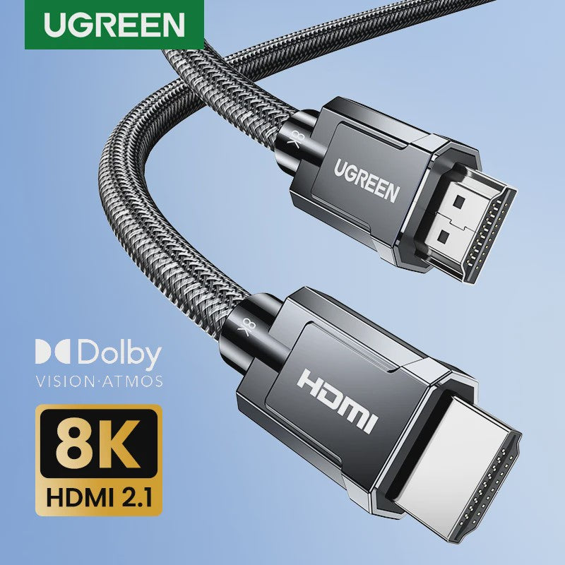 UGREEN 8K HDMI 2.1 Kabel - 48Gbps, eARC, Dolby Vision, 8K@60Hz