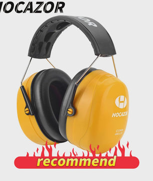 HOCAZOR Gehoorbescherming Oorkappen - NRR 28dB