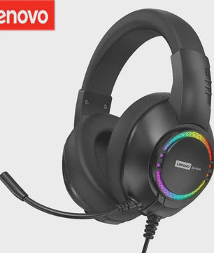 Lenovo E08 Gaming Headset: 7.1 Surround Sound, RGB, Microfoon voor PC & Laptop