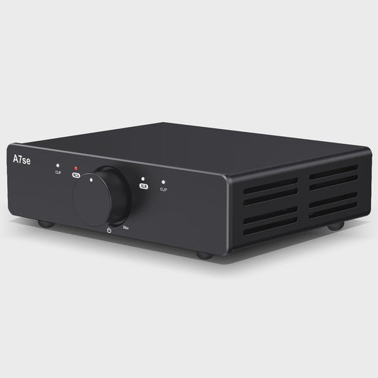 ALSOZONE A5se Desktop HiFi Versterker - 140W x 2 Krachtige Class D Audio Versterker met XLR/TRS & RCA Ingangen