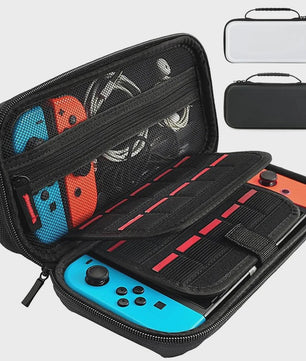 Robuuste Opbergtas voor Nintendo Switch & OLED - Beschermende Hard Case met Ruimte voor 20 Games
