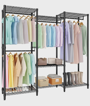 Robuuste Kledingrek & Garderobe Organizer - Verstelbaar en Modulair