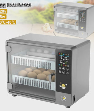 Volautomatische Broedmachine voor 24 Eieren met Lade-Type Automatische Draaier en Touchscreen