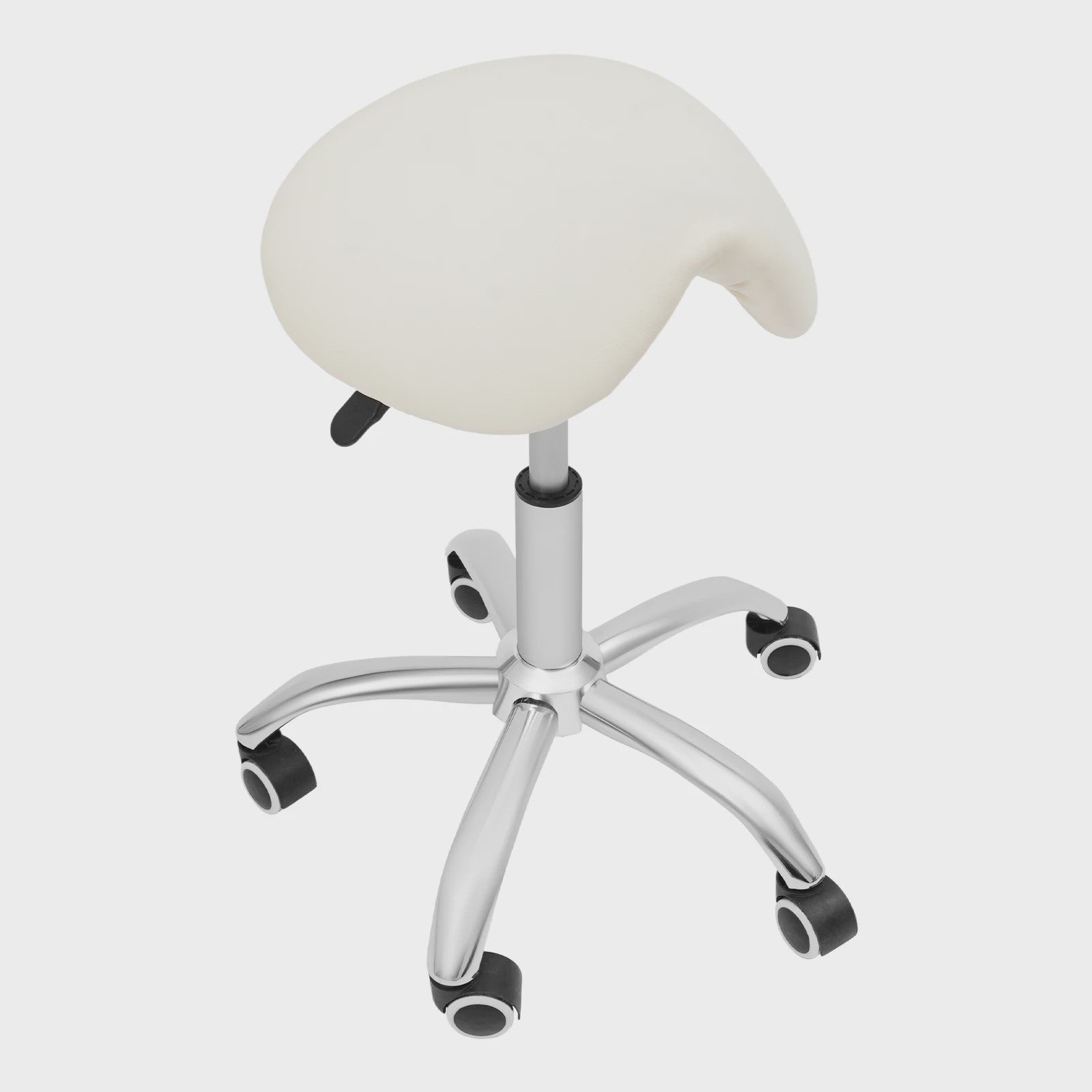 Draaibare Zadelkruk met Zachte PU-bekleding en Schuimvulling - Ideaal voor Salon en Schoonheidsspecialist