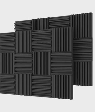 24x Akoestisch Schuim Panelen 25x25x5cm - Geluidsabsorberend & Geluidsisolatie