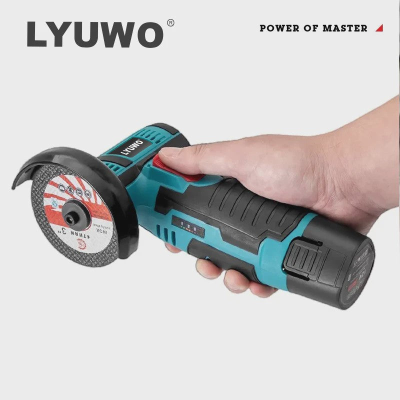 Draadloze Mini Haakse Slijper 12V - Compacte Krachtpatser voor Precisiewerk