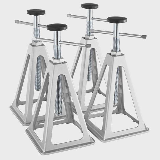 4x Aluminium RV Stabilisator Jack - 6000 Lbs Hefvermogen per stuk - Leveling Jacks voor Camper & Caravan
