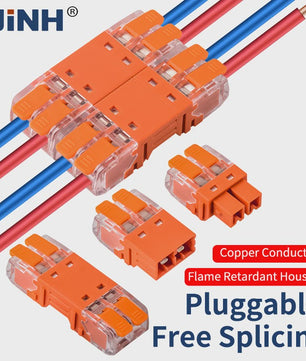 JINH CMK64 Snelkoppeling Klemmenblokken - 2/3/4-polig, Splicing Elektrische Connectoren