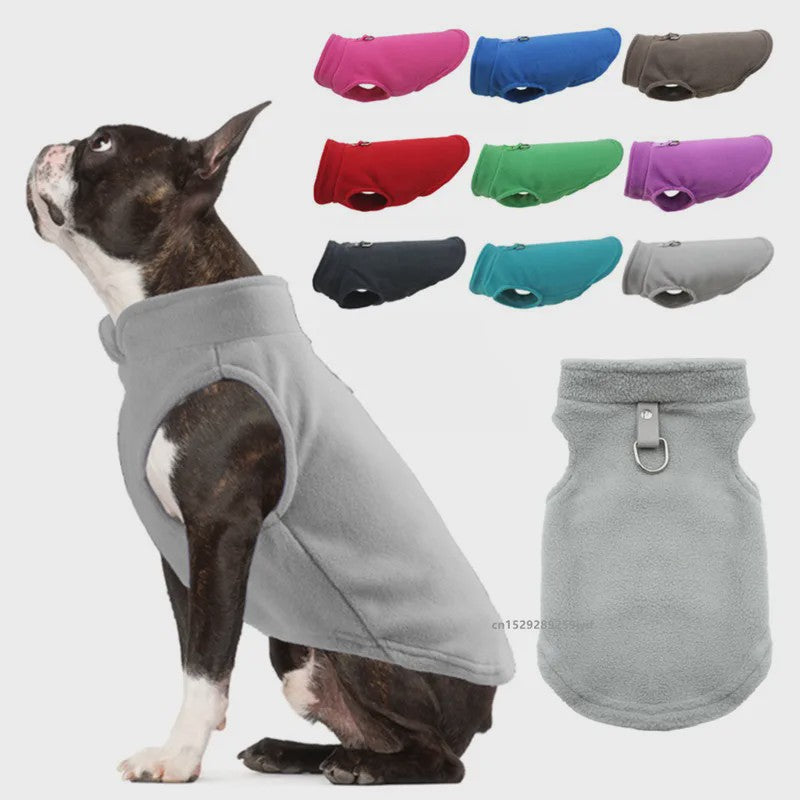 Warme Hondenkleding Winterjas Vest met D-ring voor Kleine Honden & Katten