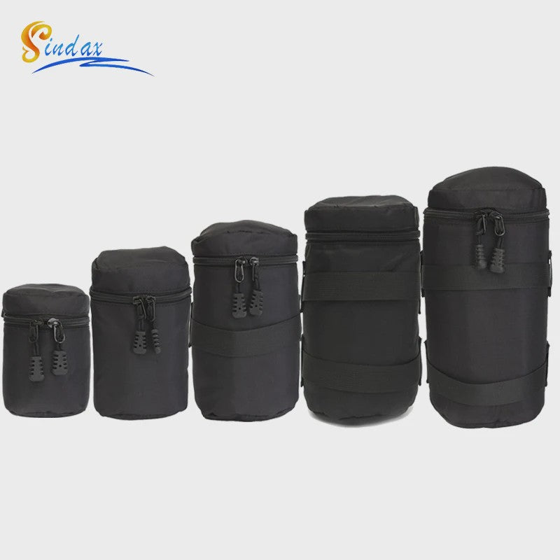 Draagbare Cameratas voor Lenzen - Beschermende Pouch voor DSLR/Mirrorless Camera Accessoires